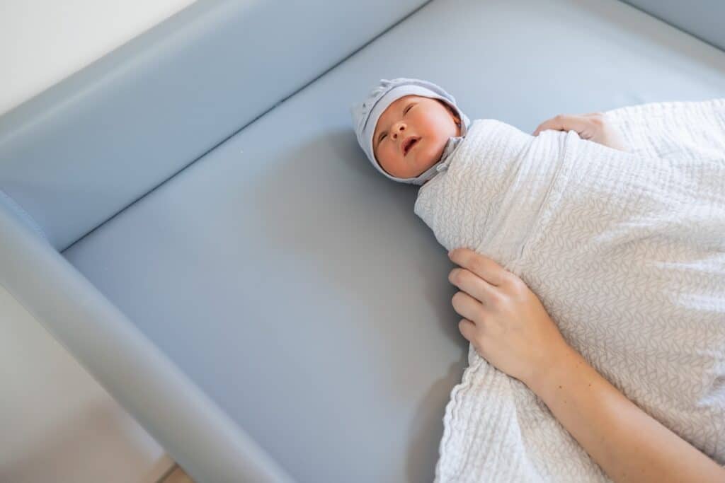 Lange bébé – Murmure de Feuilles Sauge